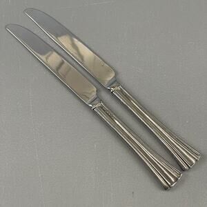 Reed & Barton Brookshire Stainless Solid French Knives Set of 2